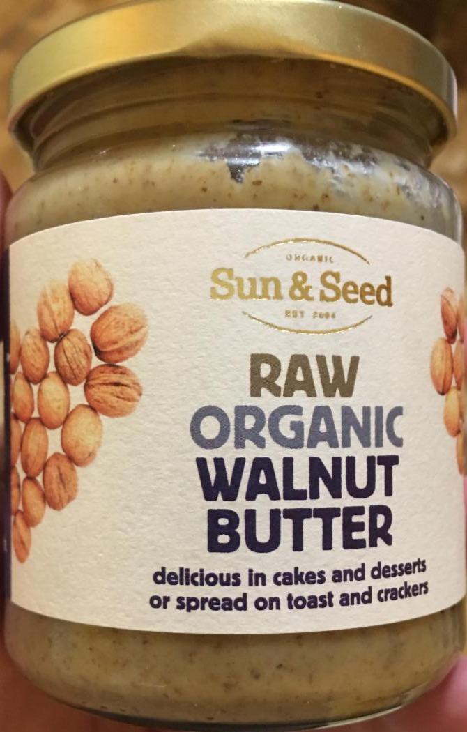 Fotografie - Raw Organic Walnut Butter Sun & Seed