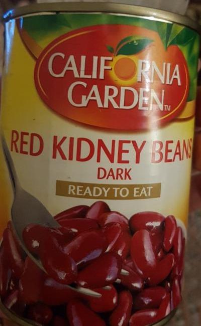 Fotografie - Red Kidney Beans Dark California garden