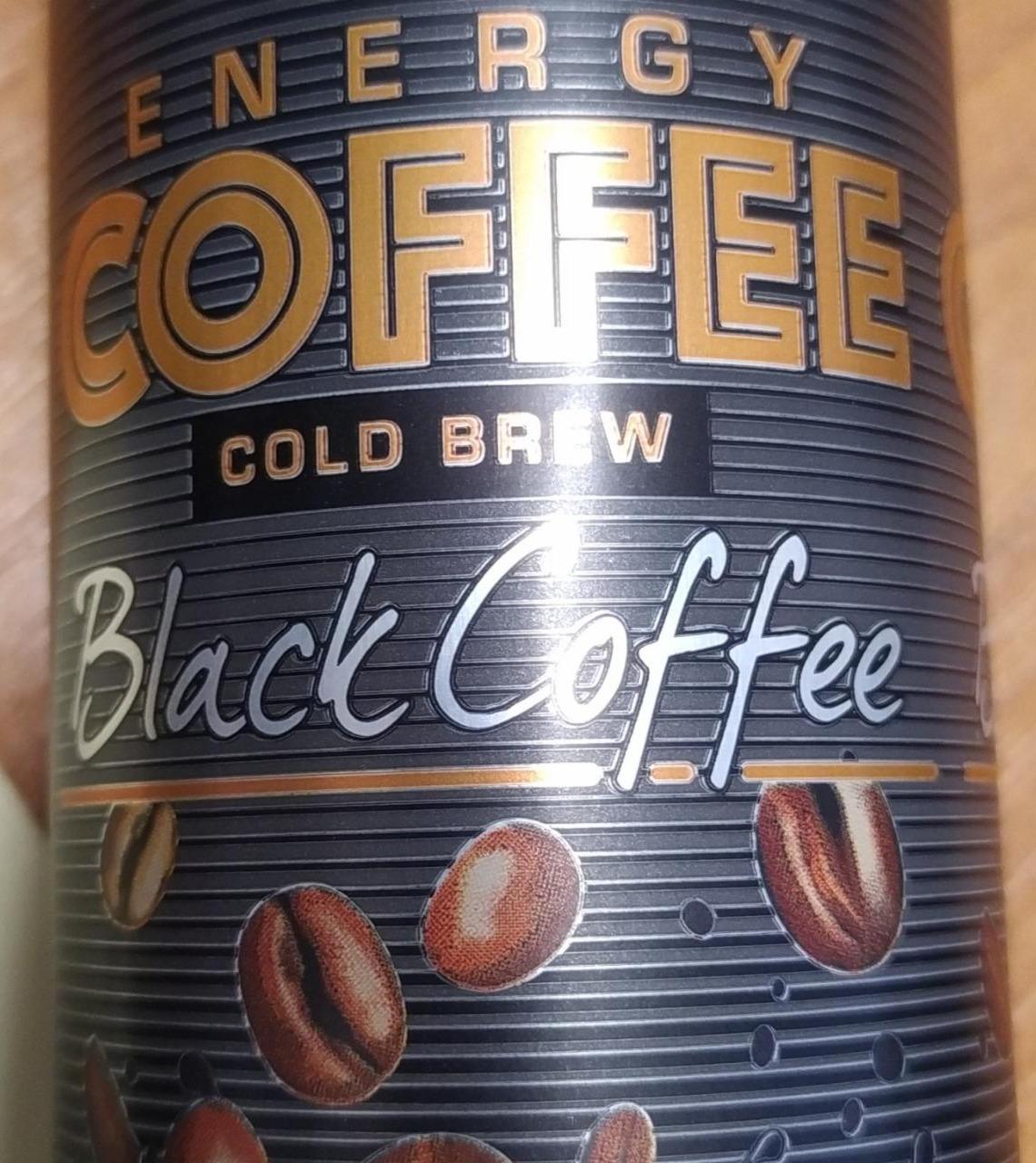 Fotografie - Energy Coffee cold brew Black Coffee