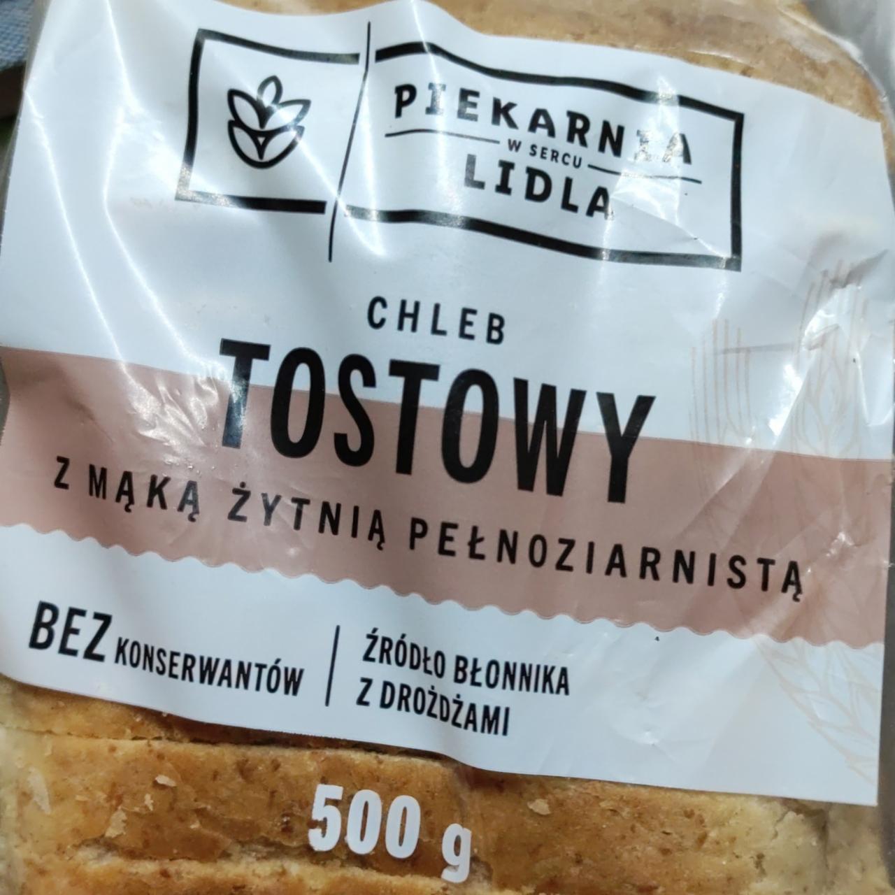 Fotografie - Toustový žitný celozrnný chléb Piekarnia Lidla