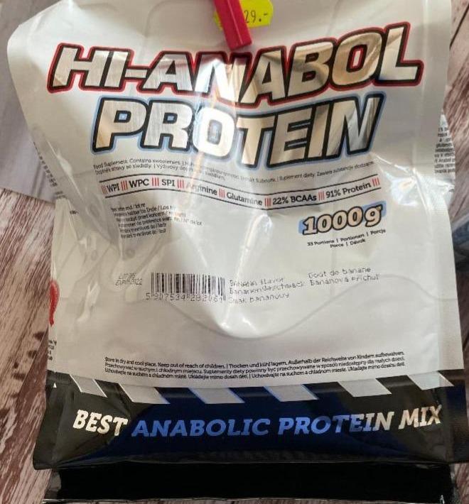 Fotografie - HiAnabol Protein Banana HiTec Nutrition