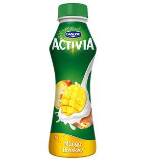 Fotografie - Activia nápoj mango broskev Danone