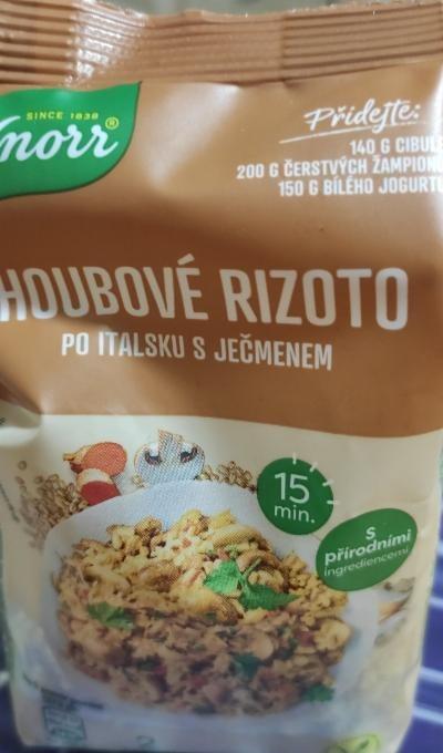 Fotografie - Houbové rizoto po italsku s ječmenem Knorr