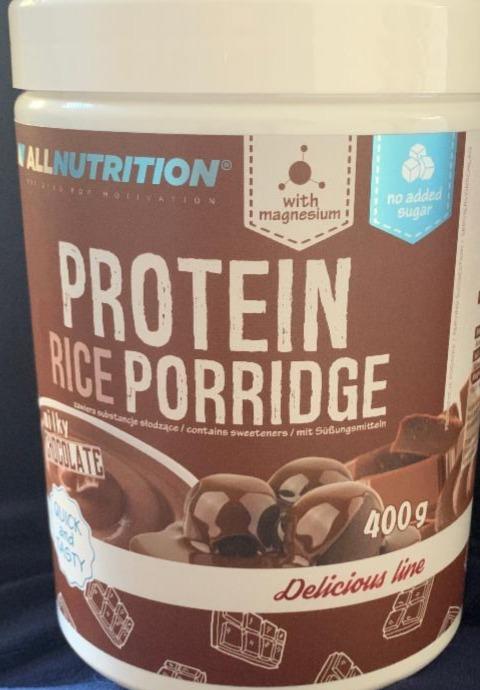 Fotografie - protein rice porridge chocolate Allnutrition