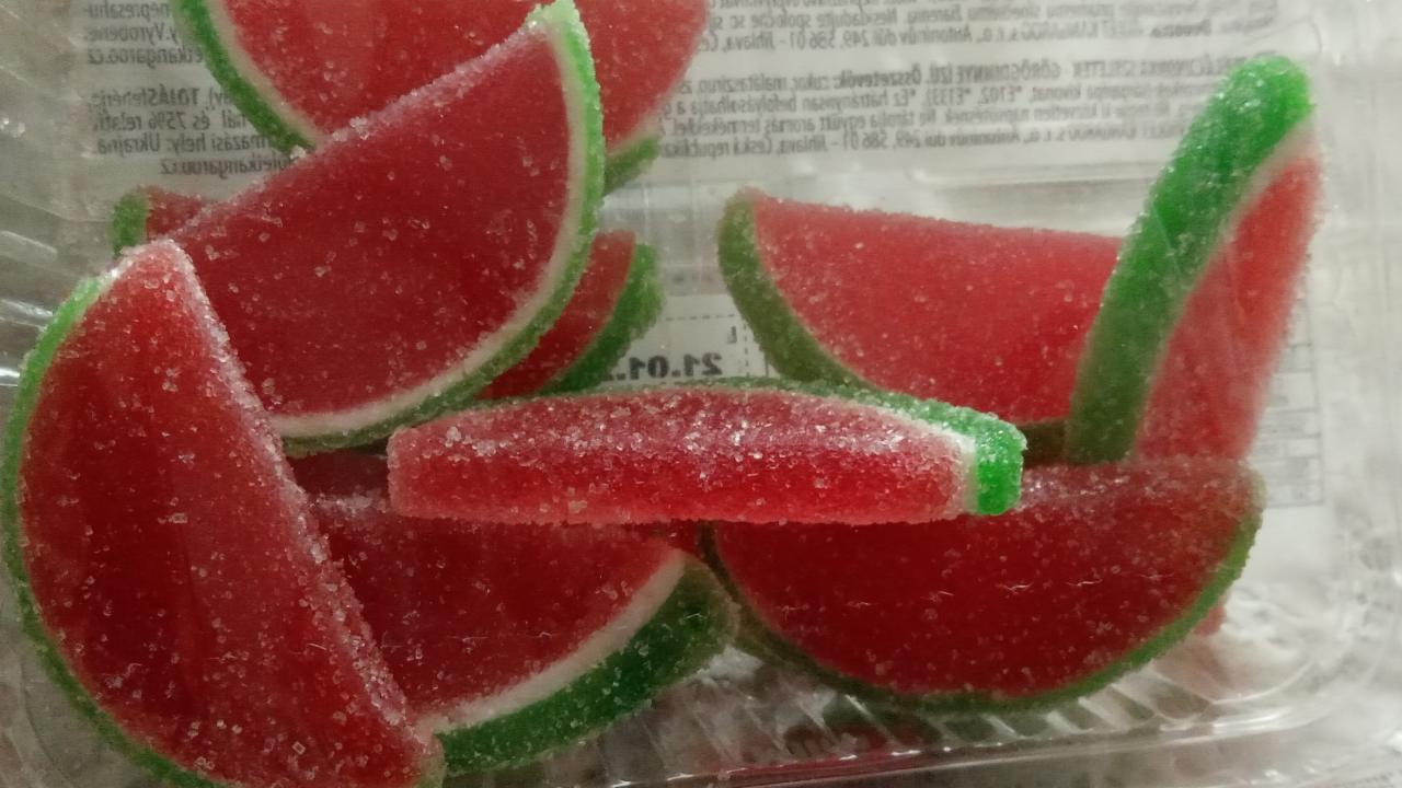 Fotografie - Jelly melons slices Klim Slices