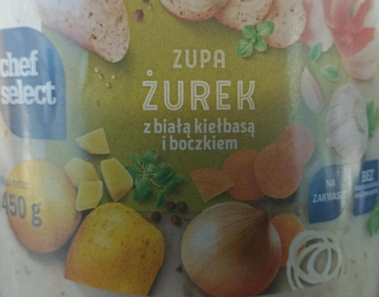 Fotografie - Zupa Żurek z białą kiełbasą i boczkiem Chef Select
