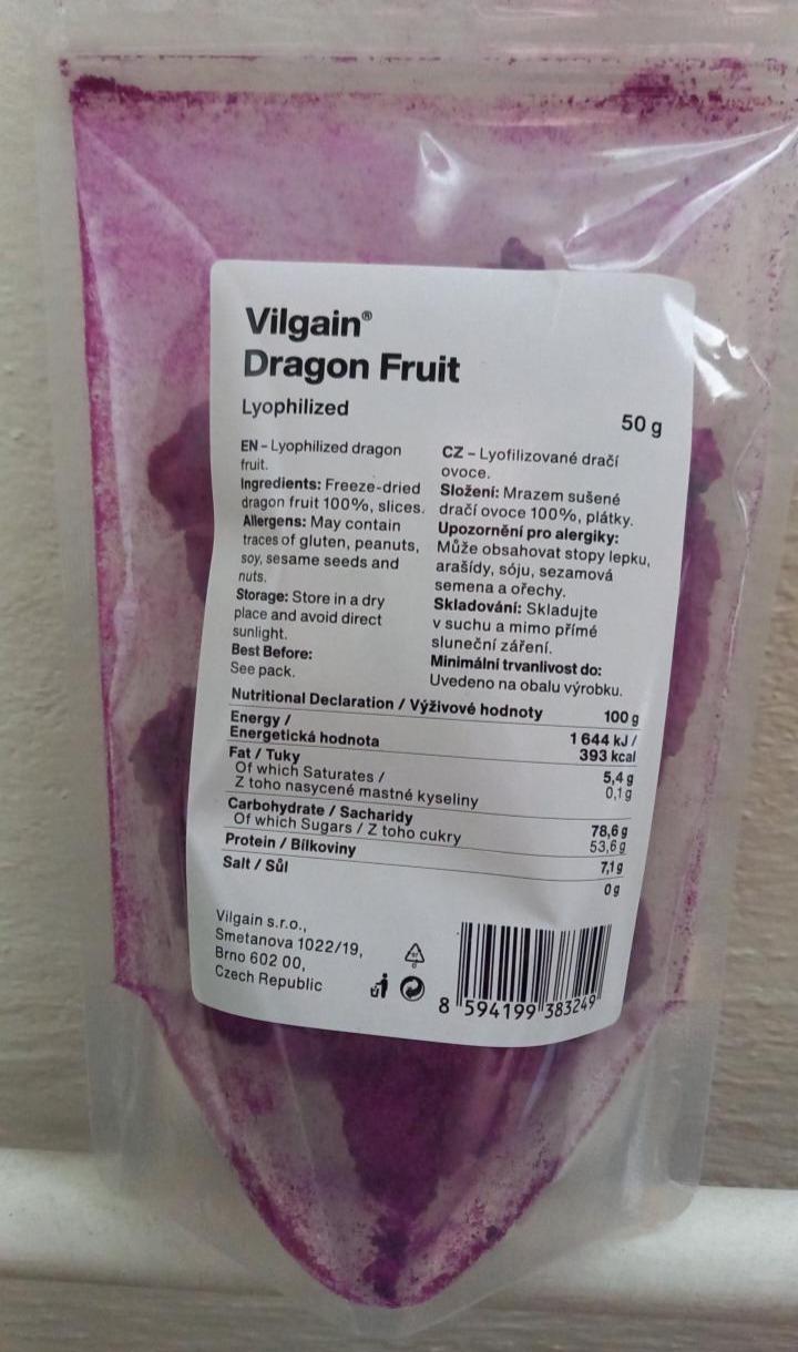 Fotografie - Dragon Fruit Lyophilized Vilgain