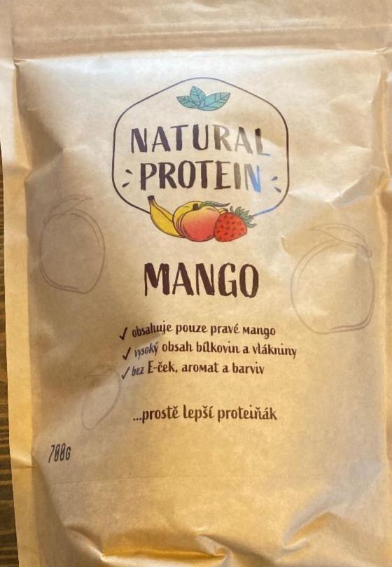 Fotografie - Natural protein Cvičím Mango nejlepší proteiňák