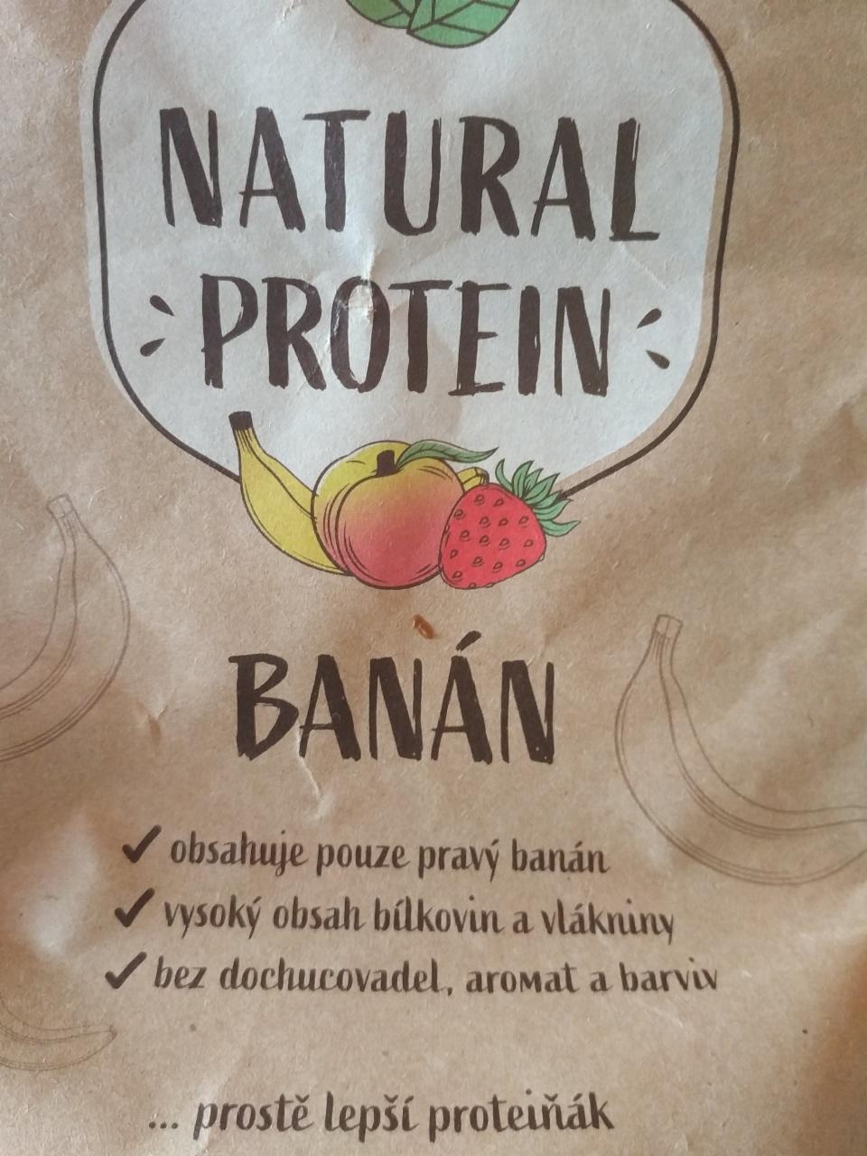 Fotografie - Držím dietu banán Natural protein