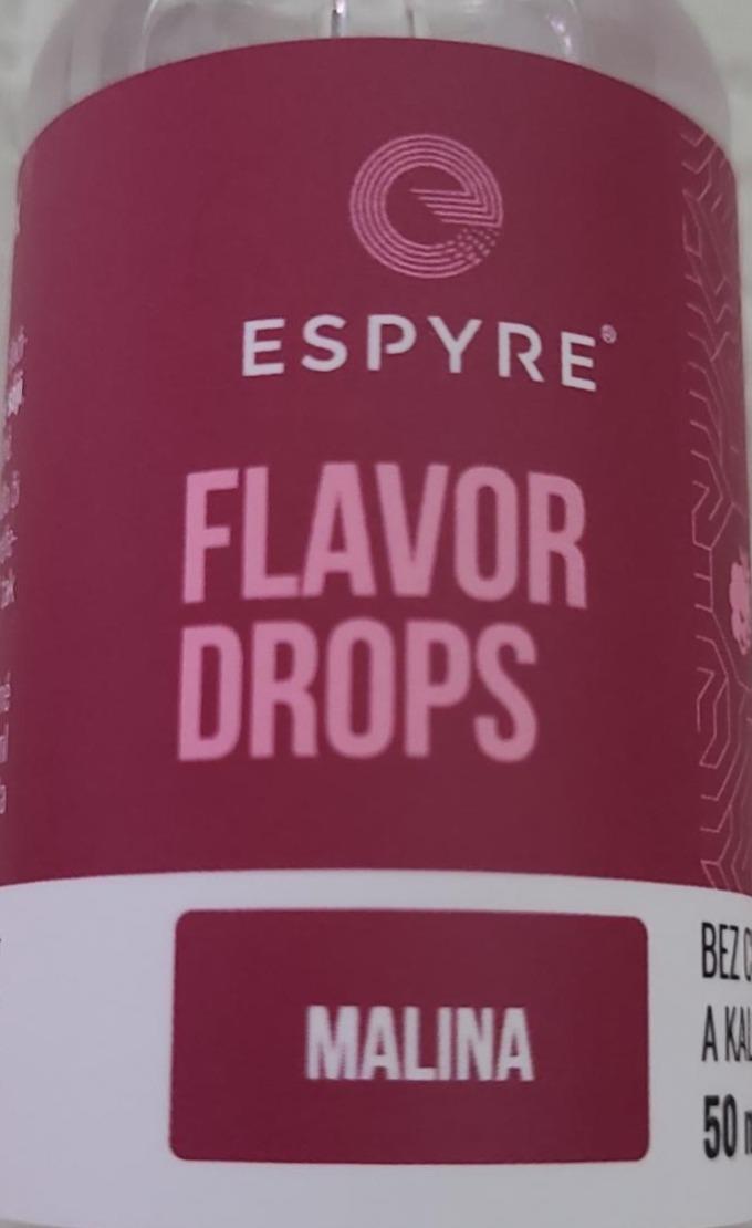 Fotografie - Espyre flavor drops malina