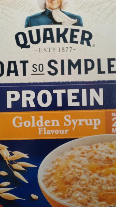 Fotografie - Oat So Simple Protein Golden Syrup Quaker