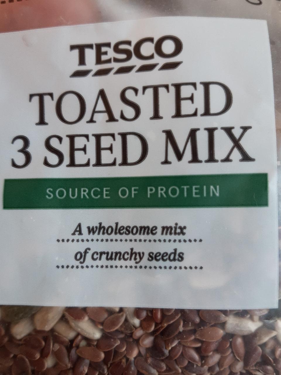 Fotografie - Toasted 3 Seed Mix Tesco