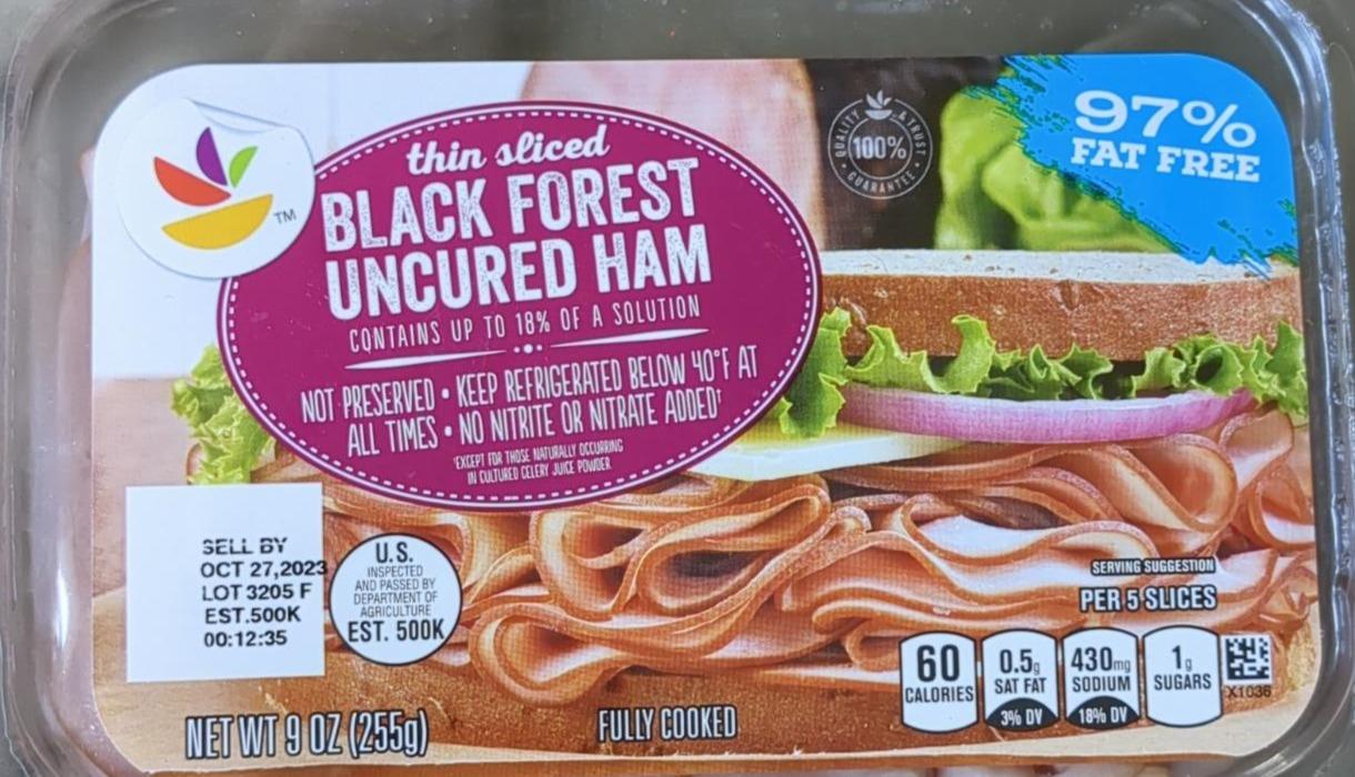 Fotografie - Black Forest Uncured Ham