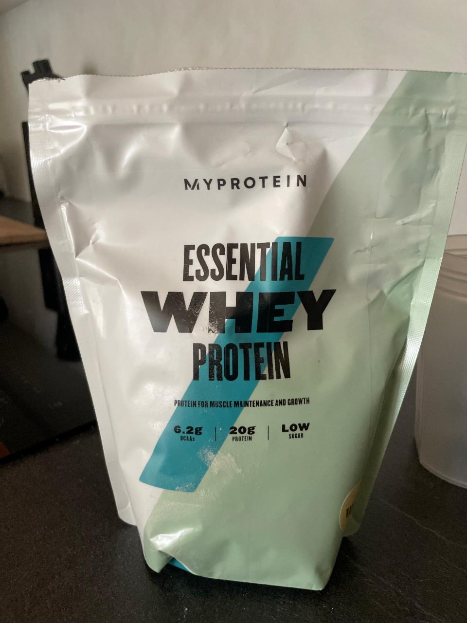 Fotografie - Essential Whey Protein Vanilla Myprotein