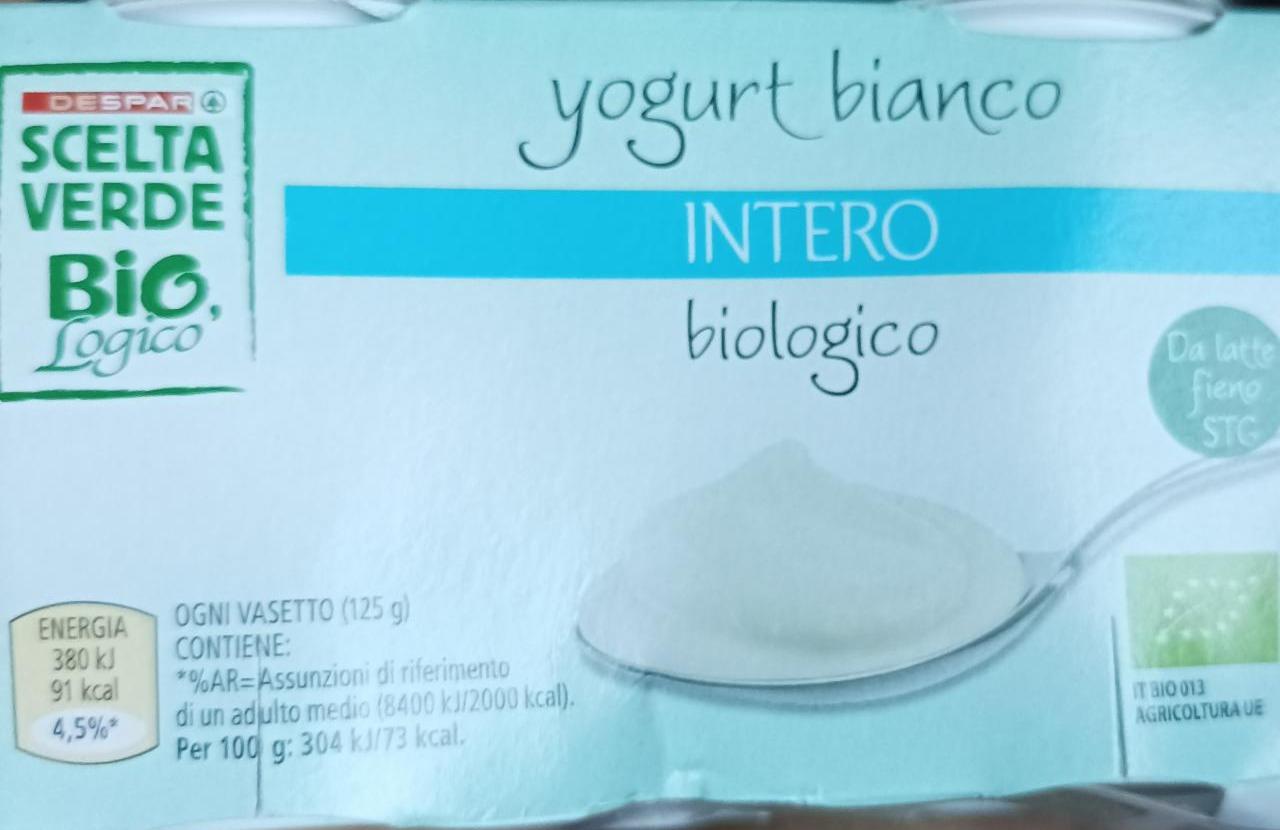 Fotografie - yogurt bianco intero biologico DeSpar