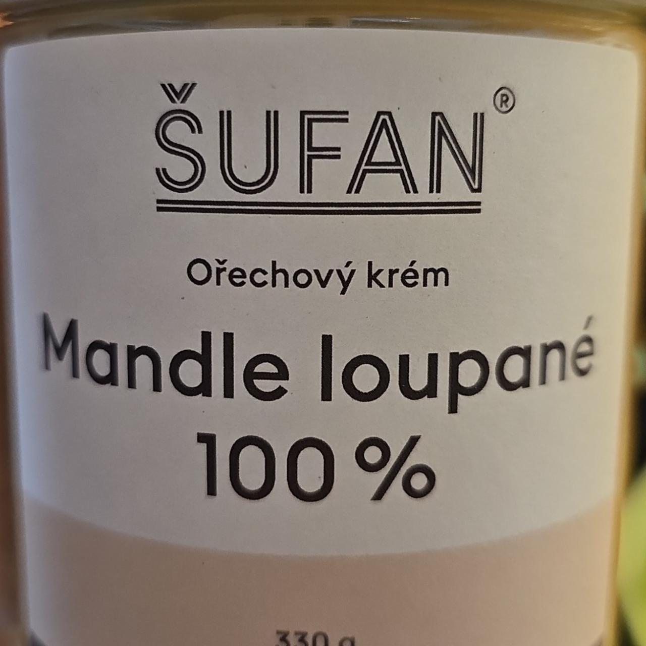 Fotografie - Mandle loupané 100% ořechový krém Šufan