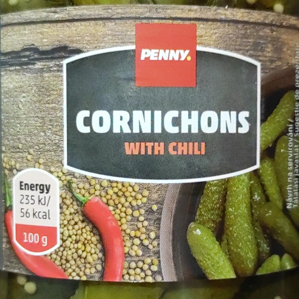 Fotografie - Cornichons with chili Penny