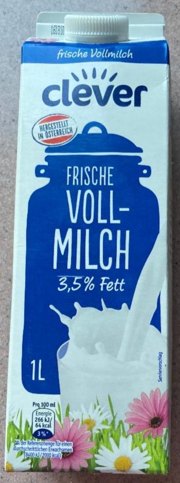 Fotografie - Frische Vollmilch 3,5% Fett Clever