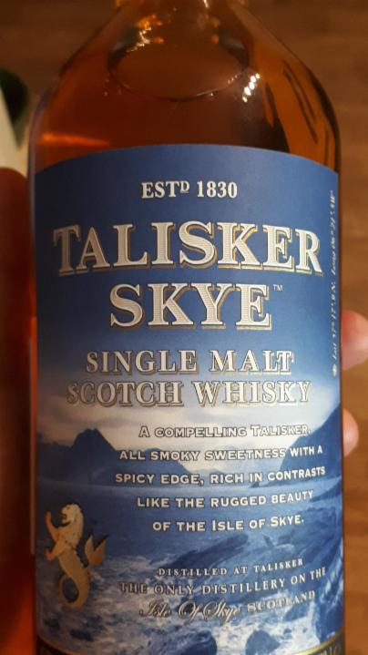 Fotografie - Whisky Talisker Sky single malt scotch whisky