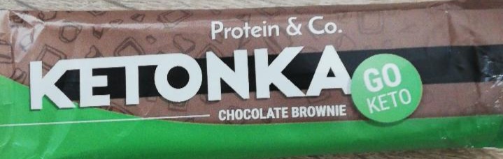 Fotografie - Ketonka Chocolate Brownie Protein & Co.