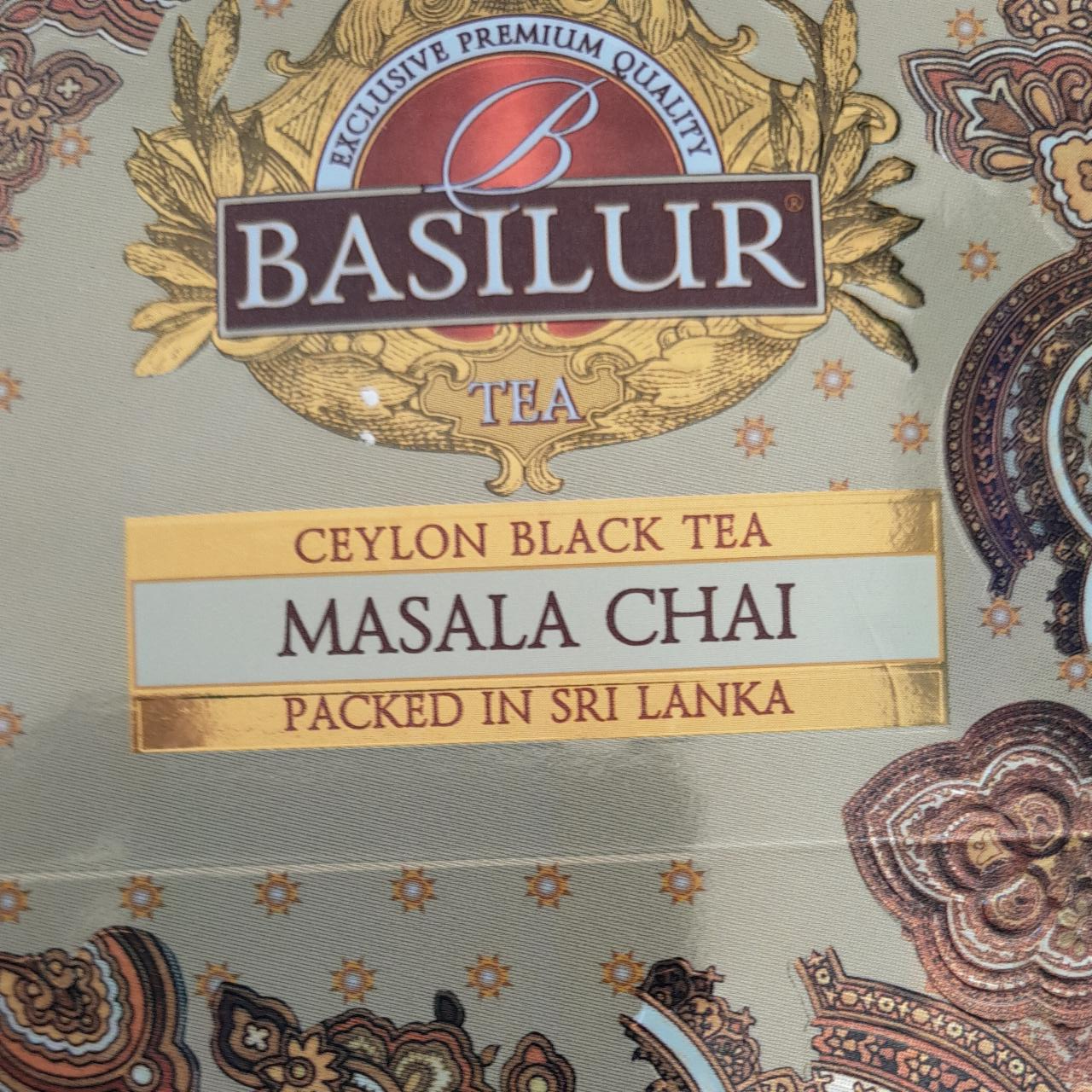 Fotografie - Ceylon Black Tea Orient Masala Chai Basilur tea