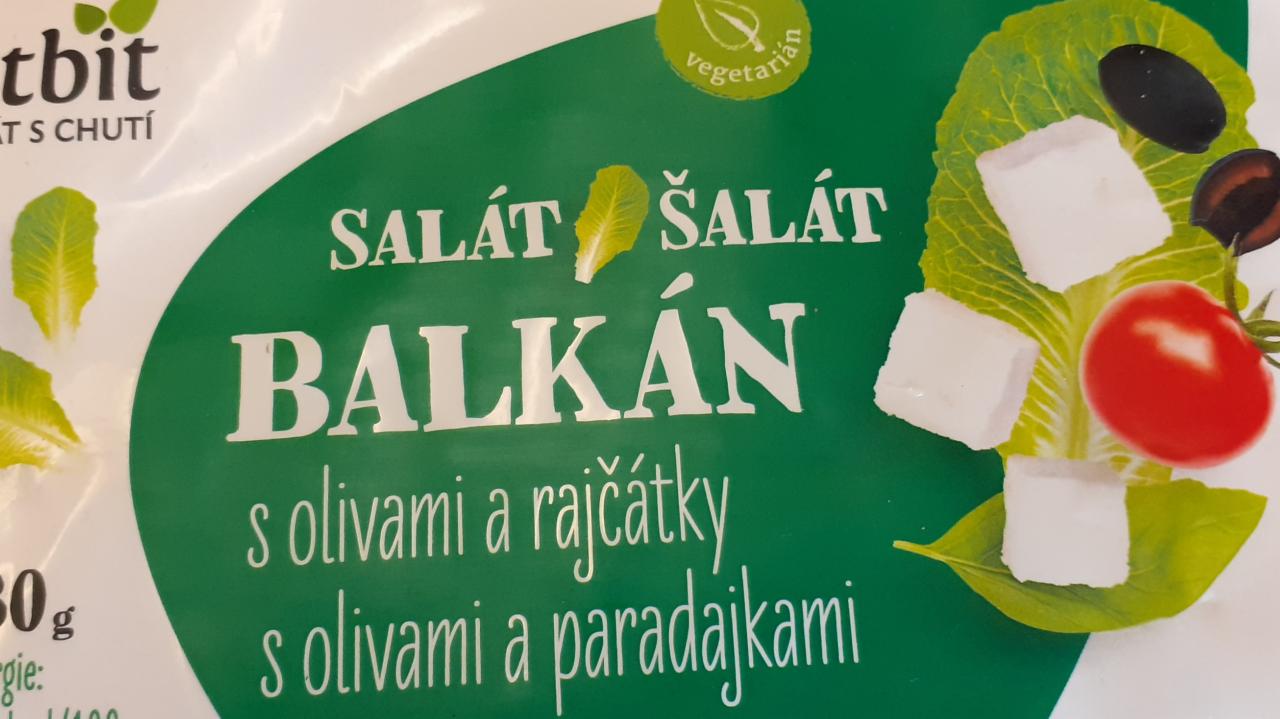 Fotografie - Salát balkán s olivami a rajčaty Titbit