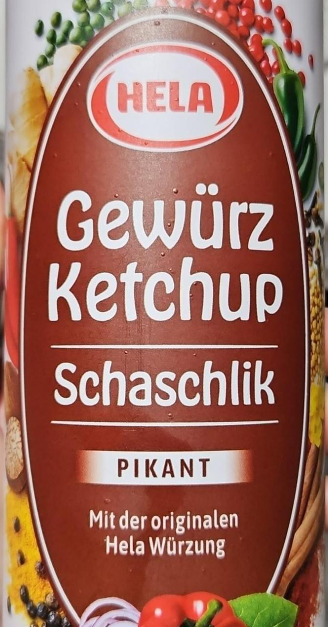Fotografie - Gewürz Ketchup Schaschlik Pikant Hela