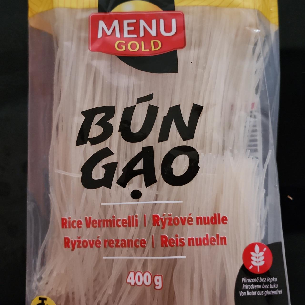 Fotografie - Bún Gạo Rýžové nudle Menu Gold