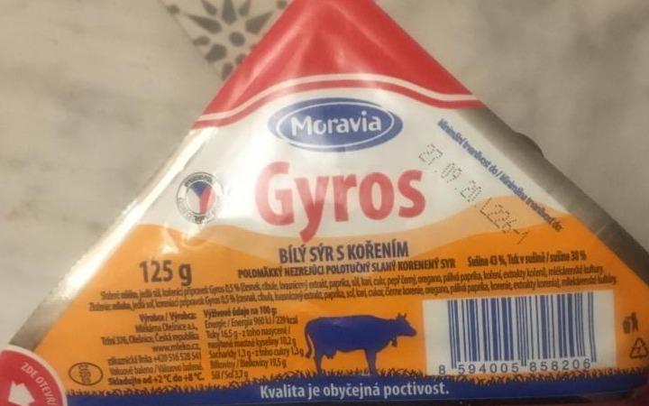 Fotografie - Gyros bílý sýr s kořením Moravia