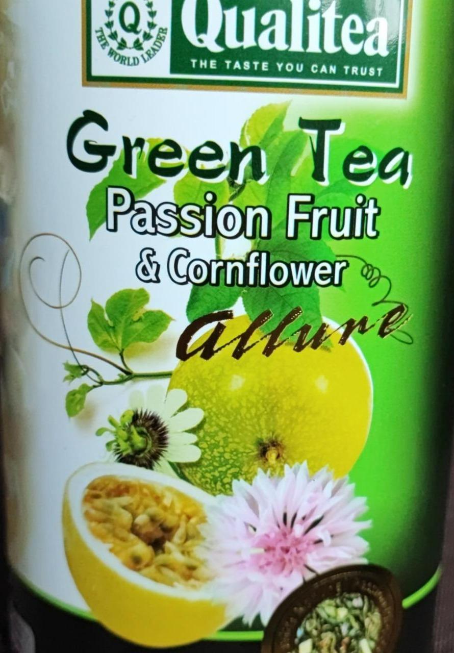 Fotografie - Green Tea passion fruit & cornflower Qualitea