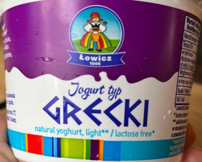 Fotografie - Jogurt typ grecki natural light Łowicz