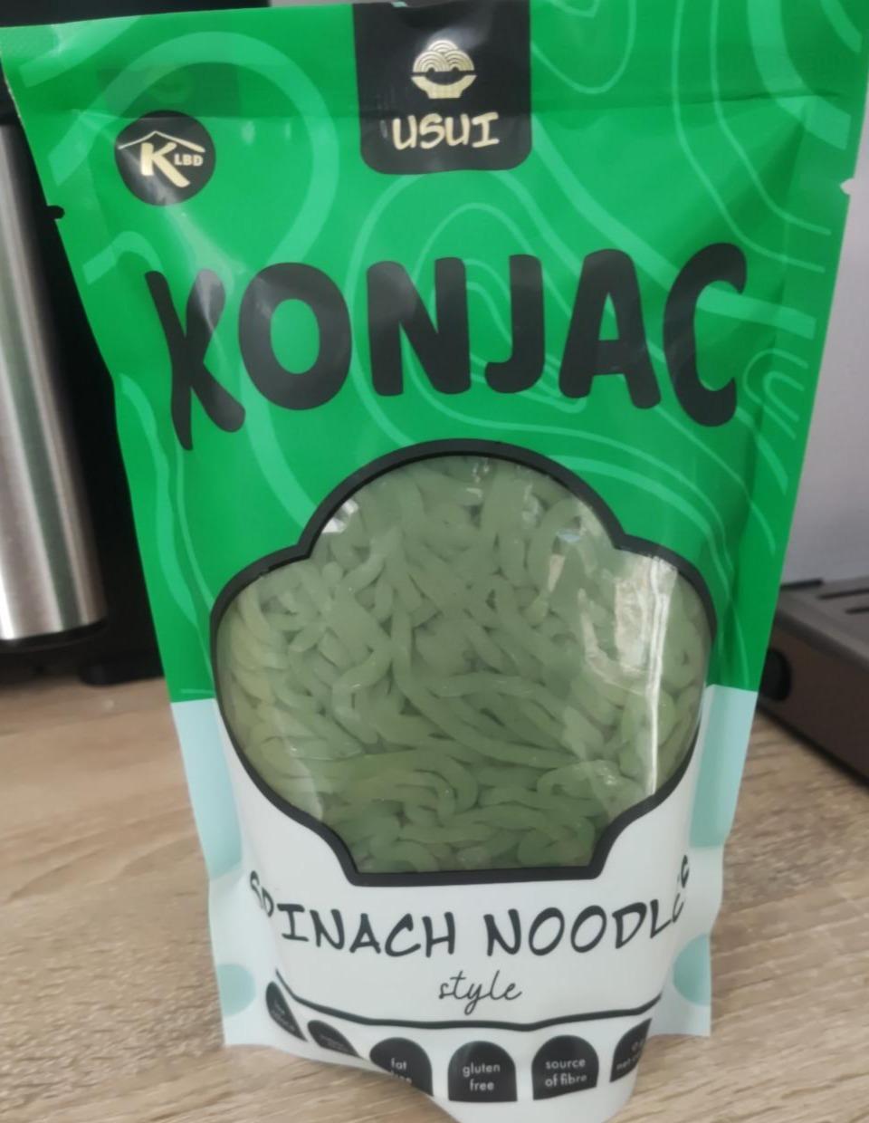 Fotografie - Konjac Spinach Noodles Usui