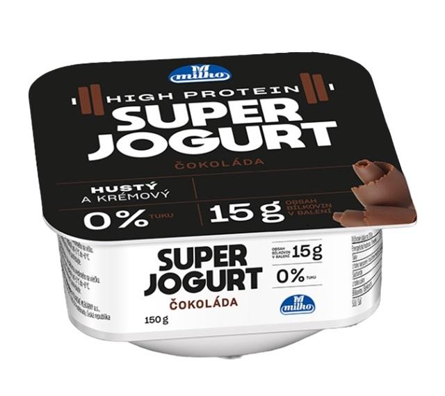 Fotografie - High protein Super Jogurt čokoláda Milko