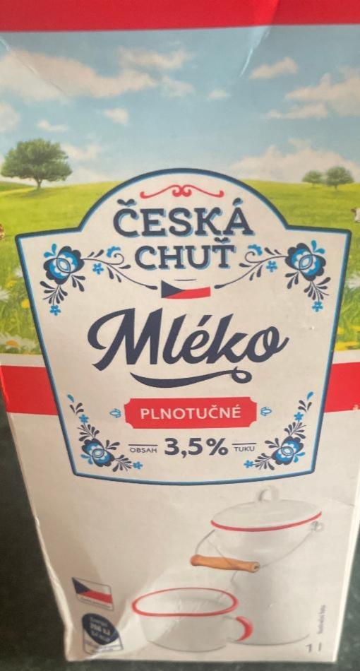 Fotografie - Mléko plnotučné 3,5% Česká chuť