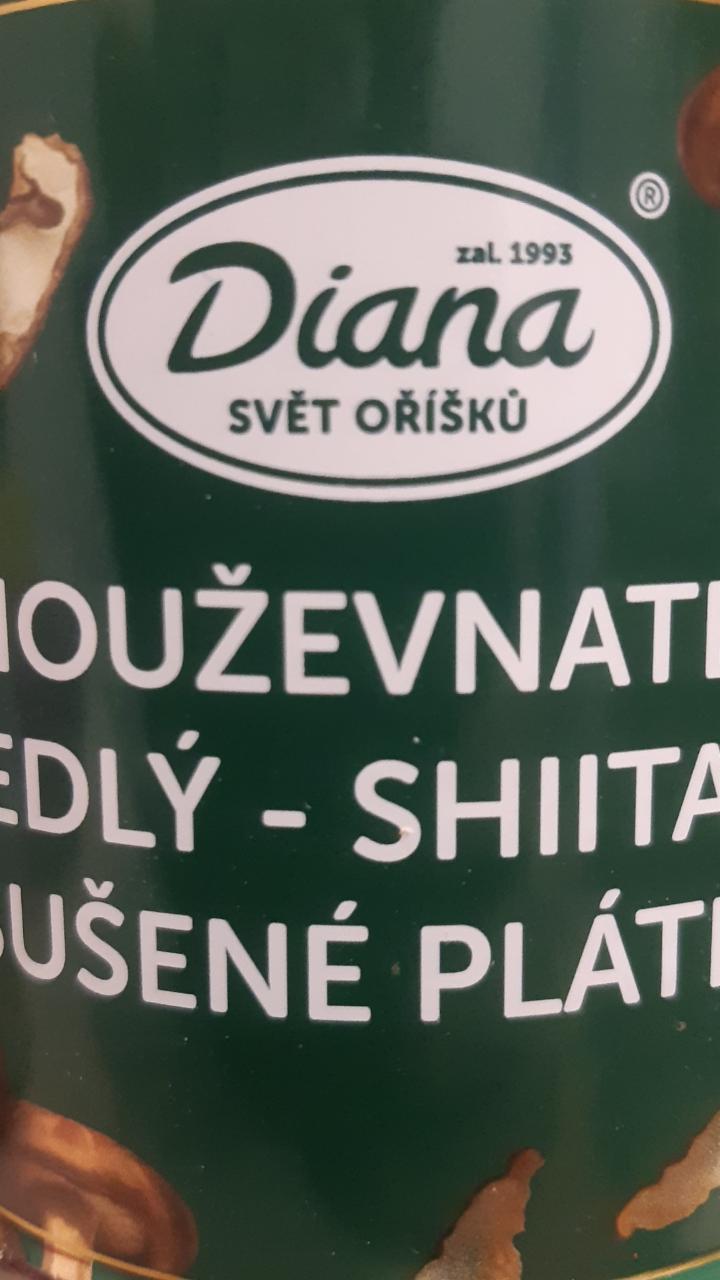 Fotografie - Houževnatec jedlý - Shiitake sušené plátky Diana Svět oříšků