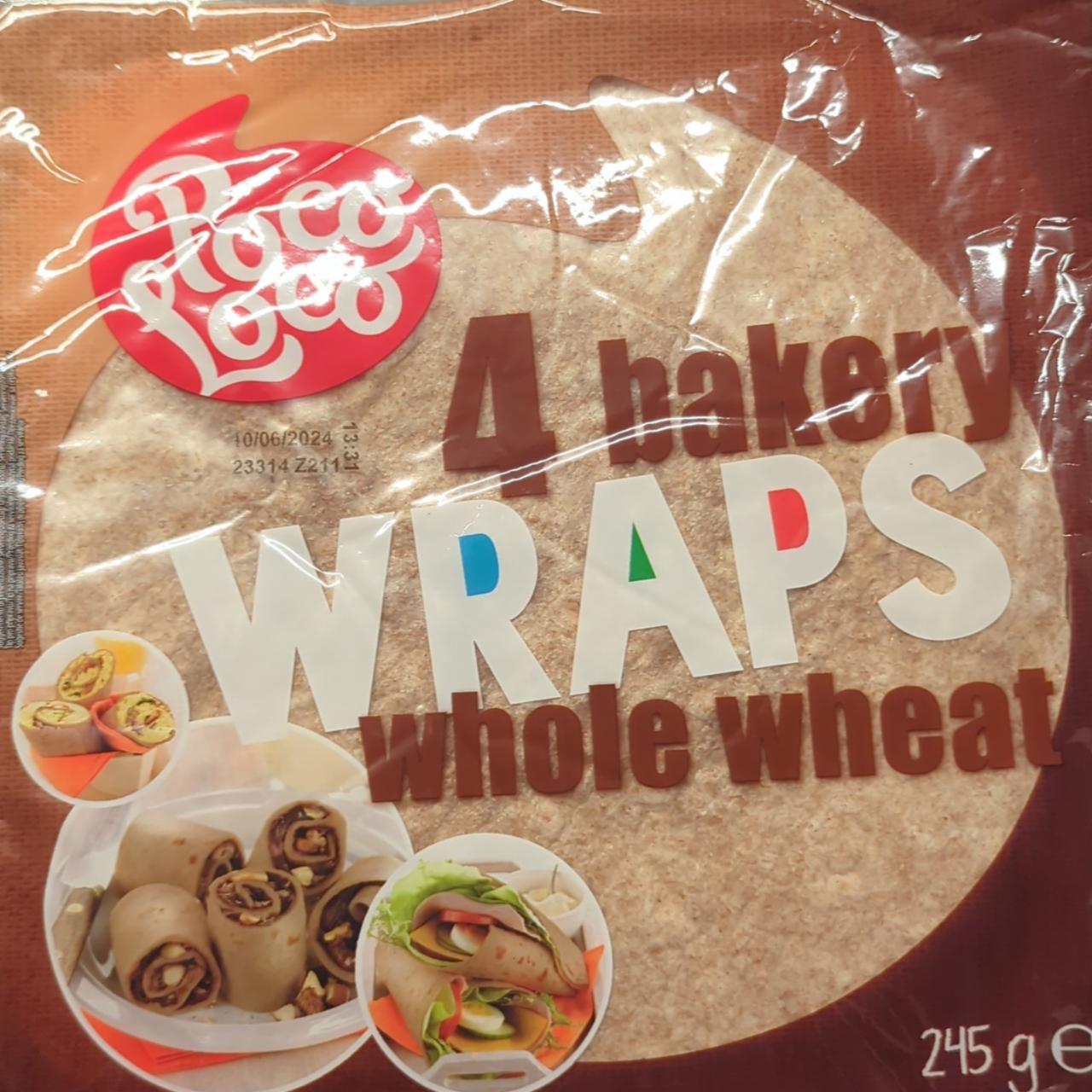 Fotografie - Wraps whole wheat Poco Loco