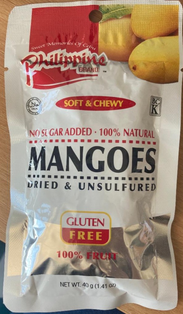 Fotografie - Mangoes dried & unsulfured Philippine brand