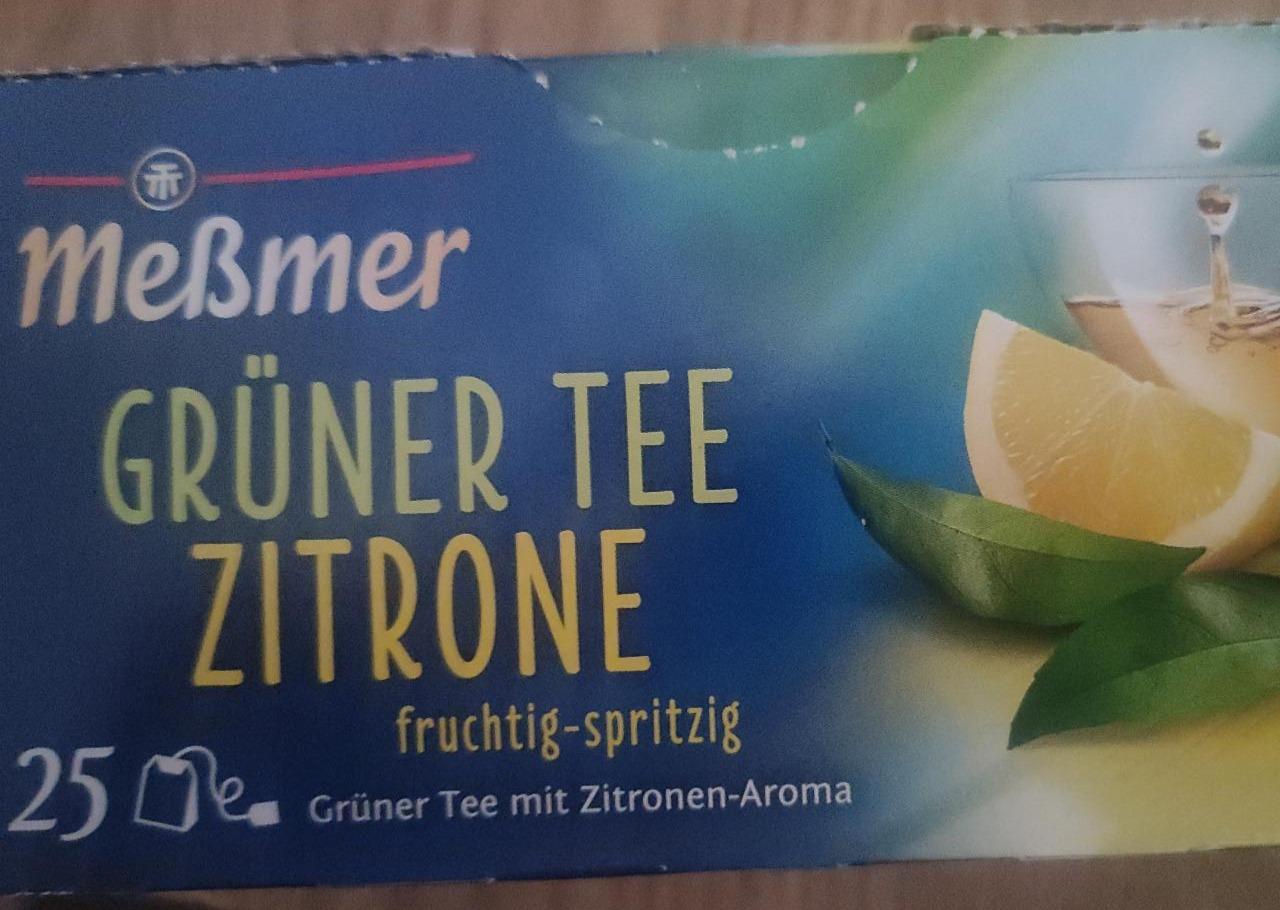 Fotografie - Grüner Tee Zitrone Meßmer