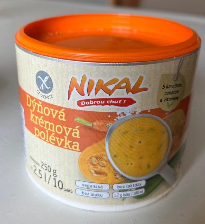 Fotografie - dýňová krémová polévka Nikal