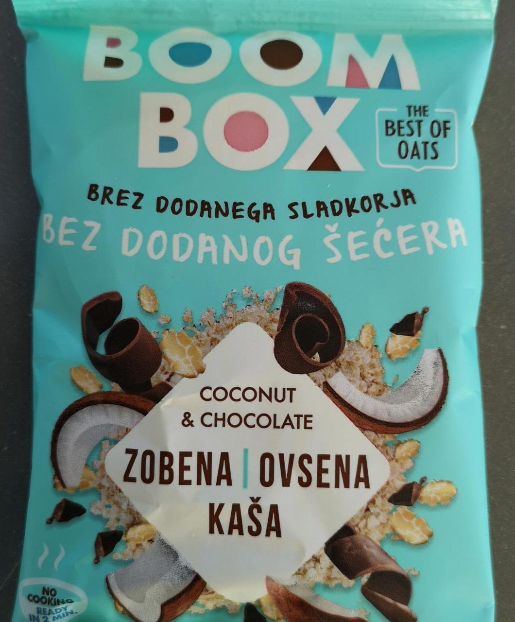 Fotografie - Zobena Ovsena Kaša Coconut & Chocolate Boom Box