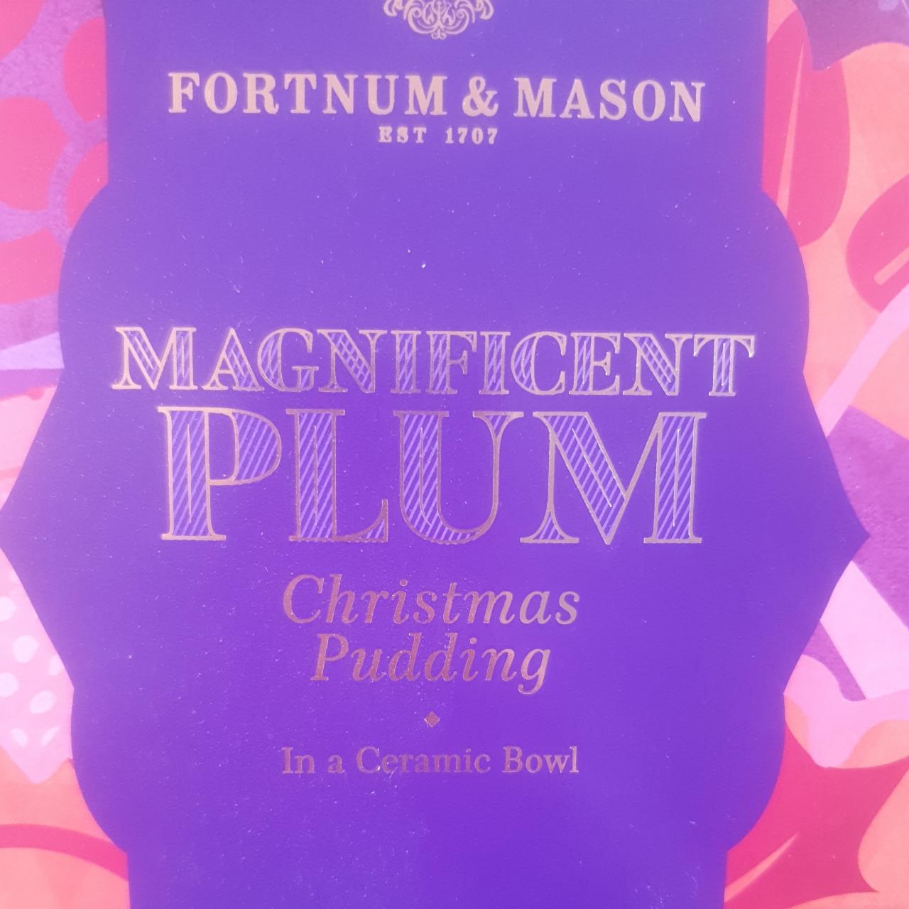 Fotografie - Magnificent Plum Christmas Pudding Fortnum & Mason