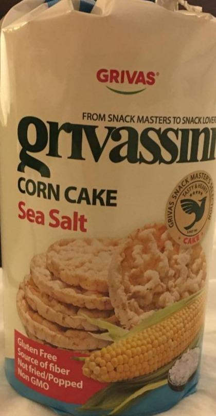 Fotografie - Corn cake sea salt Grivas