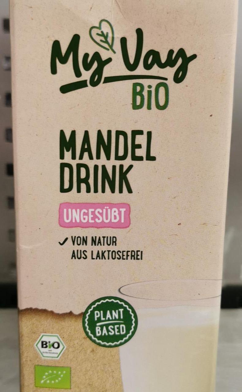 Fotografie - Bio Mandel Drink ungesüßt My Vay