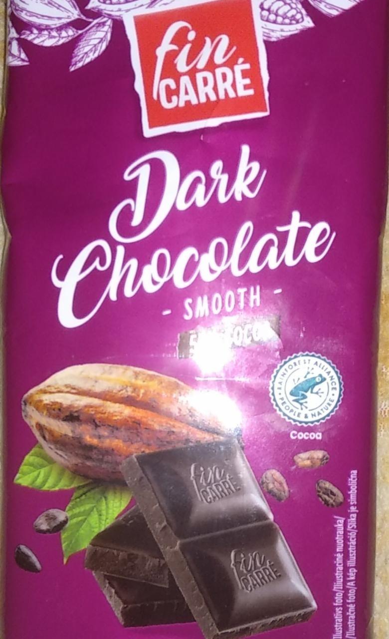 Fotografie - Dark chocolate smooth 50% Fin carré