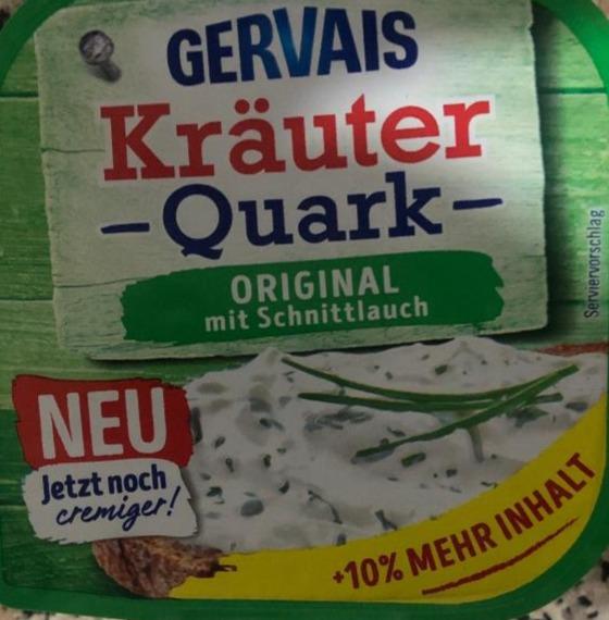 Fotografie - Gervais Kräuter Quark- Original mit Schnittlauch