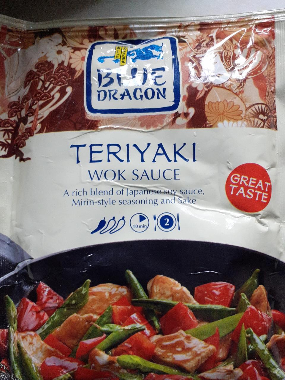 Fotografie - Teriyaki Wok Sauce Blue Dragon
