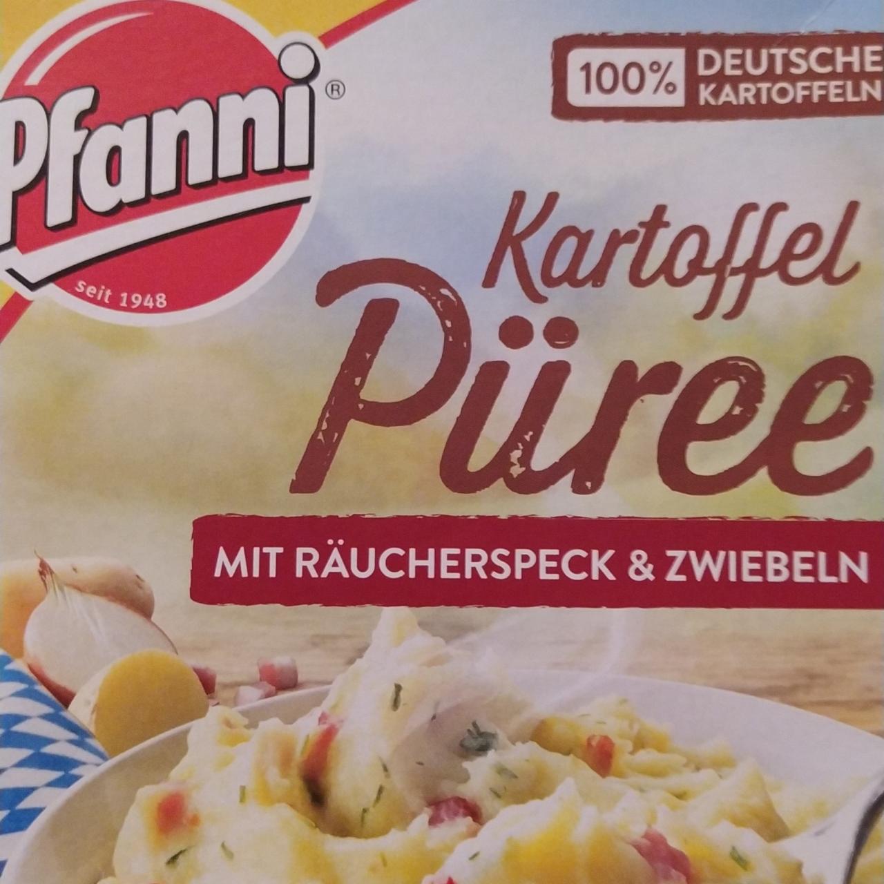 Fotografie - Kartoffel Püree mit Räucherspeck & Zwiebeln Pfanni