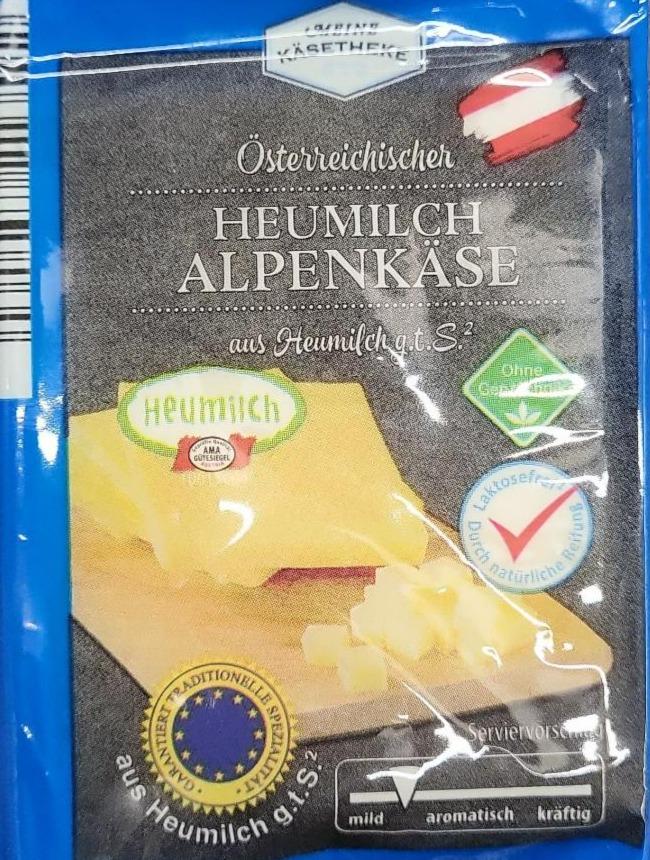 Fotografie - Österreichischer Heumilch Alpenkäse Meine Käsetheke