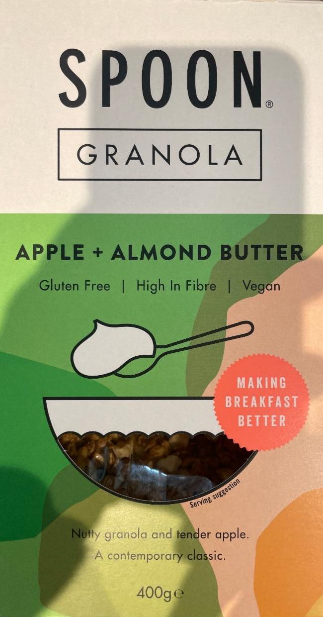 Fotografie - Granola Apple + Almond Butter Spoon