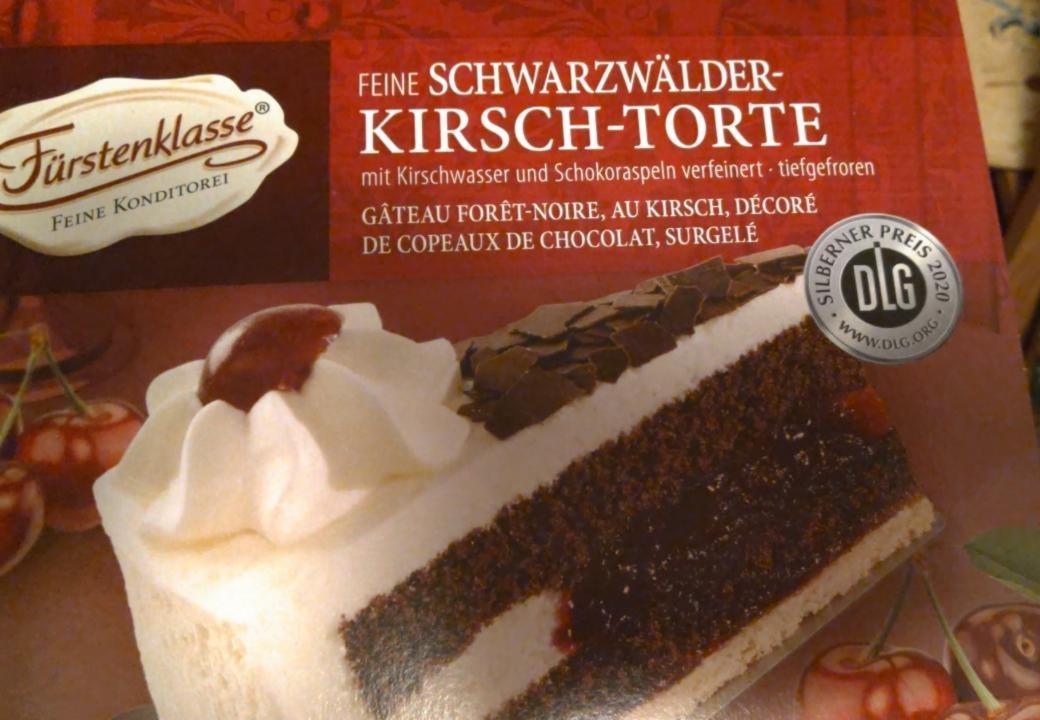 Fotografie - Schwarzwälder Kirsch-Torte Fürstenklasse